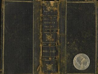 1567 — Biblia Sacra.  Biblia Ad Vetvstissima Exemplaria Castigata — Mini Latin Edition of the Holy Bible