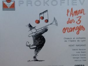 1989 – L’Amour des 3 Oranges (Audio CD) – Kent Nagano