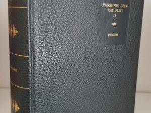 1934 – Passions Spin the Plot – Vardis Fisher – #38 of 75 Copies in Leather! – De Luxe Edition, with Dust Cover! – Rare! – SIGNED!