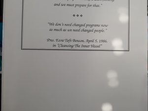 Experiencing The Mighty Change (1994) ~ by President Ezra Taft Benson