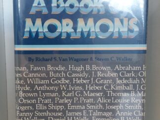 1982 - A Book of Mormons - Richard S. Van Wagoner & Steven C. Walker
