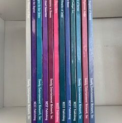 1993- The Animated Stories from the New Testament (12 Volume set)- Sara Clark, Katherine Vawter, Sherry Reeve, Milt Schaffer, Tony Salerno