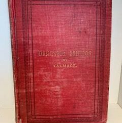 1892- Domestic Science- James E. Talmage
