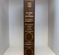 1984- Mysteries of Winterthurn- Joyce Carol Oates- First Edition- Signed!