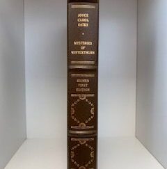1984- Mysteries of Winterthurn- Joyce Carol Oates- First Edition- Signed!