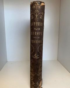 1956- Letters from Europe- E. Thomson