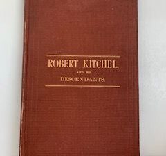 1879-Robert Kitchel and his Descendants- H.D. Kitchel