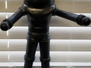 Robot Figurine – 12 Inches Tall – [Weighs just over 2 pounds]