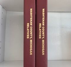1993- Washtenaw County, Michigan Relatives Vol. 1 & 2- Terry Stollsteimer