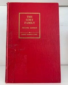 1941- The Cory Family Second Edition- Harry Harmon Cory