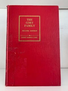 1941- The Cory Family Second Edition- Harry Harmon Cory