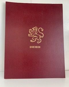 1985- The Complete Registry of the Snedekers in America- Sharon Taylor