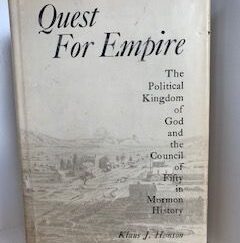 1967-Quest for Empire- Klaus J. Hansen