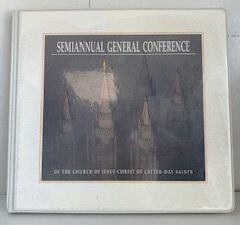 1990- SemiAnnual General Conference of the church of Jesus Christ of Latter-day saints 160th annual- cassette tapes