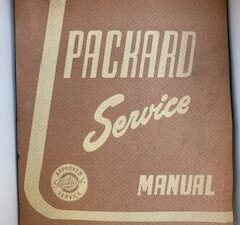 1955- Packard Service Manual- Studebaker- Packard Corporation