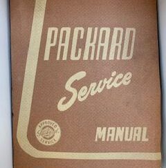 1955- Packard Service Manual- Studebaker- Packard Corporation