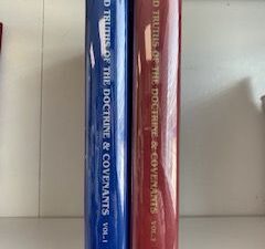 1982/3- Sacred Truths of the Doctrine & Covenants Volumes 1&2- Leaun G. Otten and C. Max Caldwell