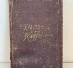 1884- Sunday School Dialogues and Recitations No.1- Juvenile Instructor Office