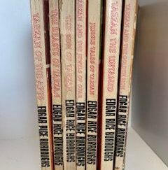 1963- Tarzan (Books 1,3,4,5,6,7,9)- Edgar Rice Burroughs