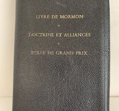 1985- Livre De Mormon Doctrine Et Alliances Perie De Grand Prix