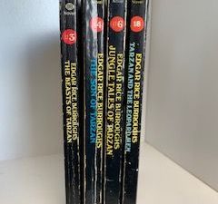 1978-85- Tarzan (books 3,4,6 & 18) – Edgar Rice Burroughs