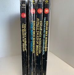 1978-85- Tarzan (books 3,4,6 & 18) – Edgar Rice Burroughs