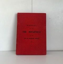 1908-Manual of the Fire Department of the City of Colorado Springs- The Pierce Printing