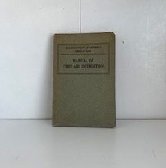 1930-Manual of First-aid Instruction- U.S Department of Commerce