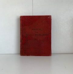 1917-Manual For Stable Sergeants 1917- Washington Government printing office
