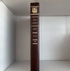 1978- Transaction of the America Foundrymen's Society- American Foundrymen's society