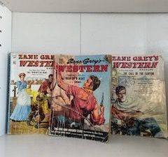 1950/53- 3 Zane Grey’s Western Magazines