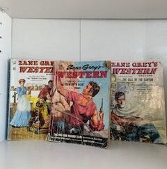 1950/53- 3 Zane Grey’s Western Magazines