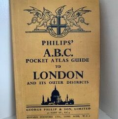 Philips’ A.B.C Pocket Atlas Guild to London and Its Outer Districts- George Philips & Son