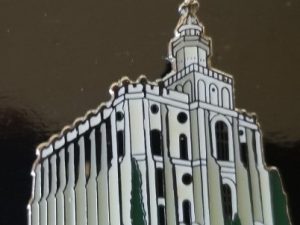 St. George Temple Pin — Symbol Arts Collectible Pins