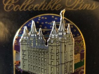 Salt Lake Temple Pin (With Color) -- Symbol Arts Collectible Pins