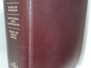 LDS Burgundy Quadruple Combination (Leather) (1996)