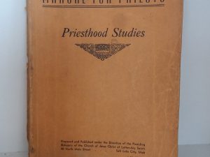 Manual For Priests Priesthood Studies – The Church of Jesus Christ of Latter-Day Saints