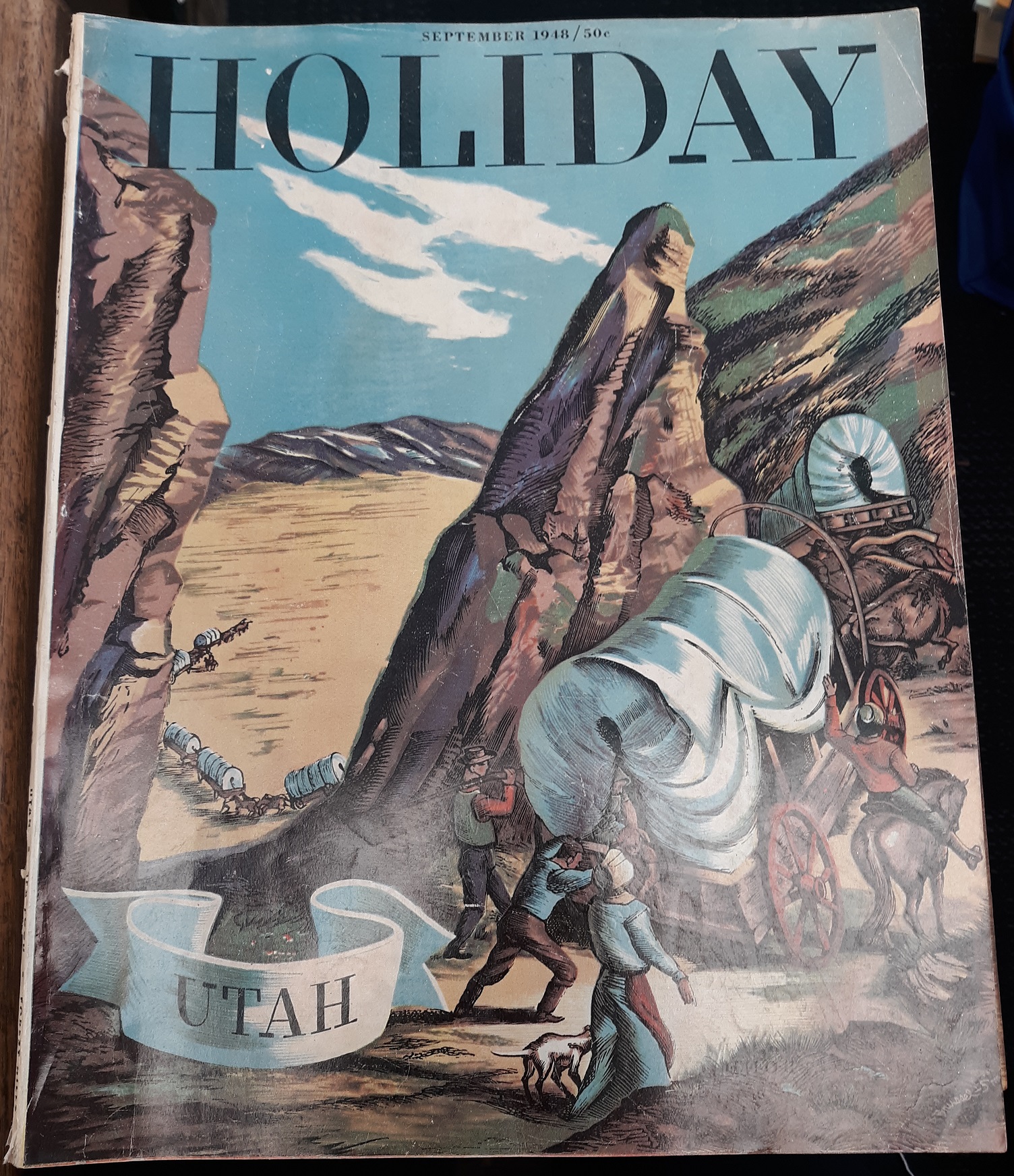 Holiday, September, 1948, Vol. 4, No. 3: “Utah”
