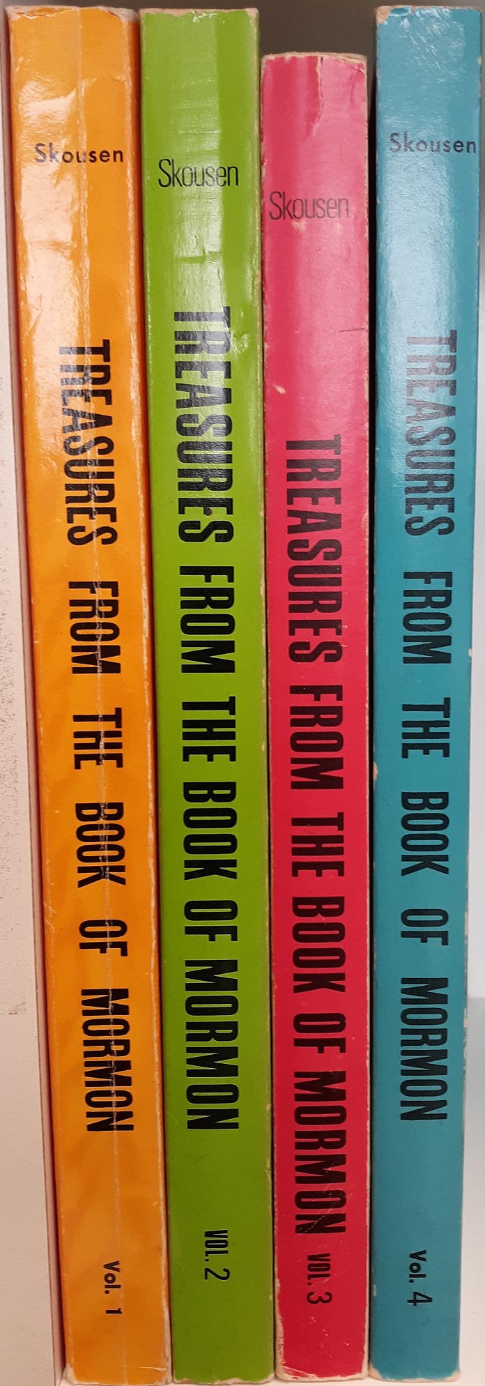 Treasures From The Book of Mormon 4 Vol. Set ~ by W. Cleon Skousen