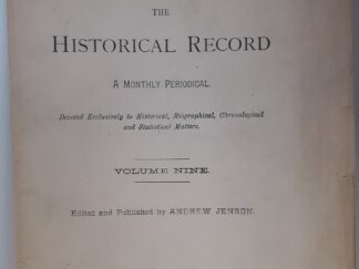 The Historical Period: Vol. 9 (Unbound)