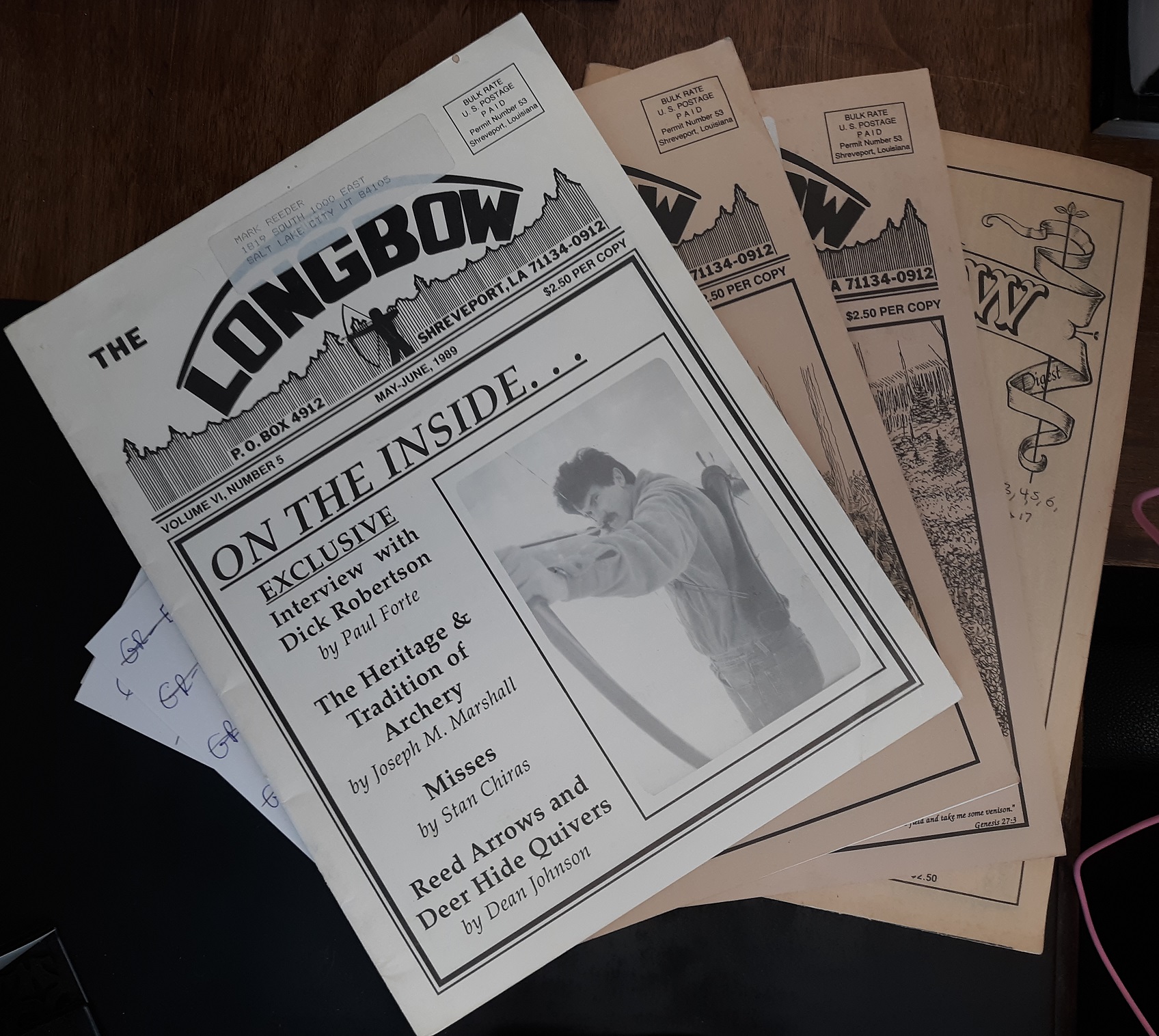 The Longbow Magazine 4 Edition Set
