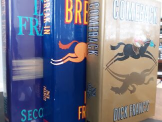 3 Novels by Dick Francis (See Details)