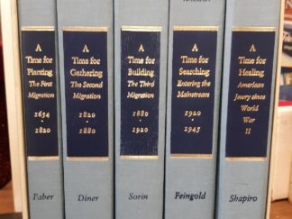 The Jewish People in America 5 Vol. Boxed Set ~ by Various Authors