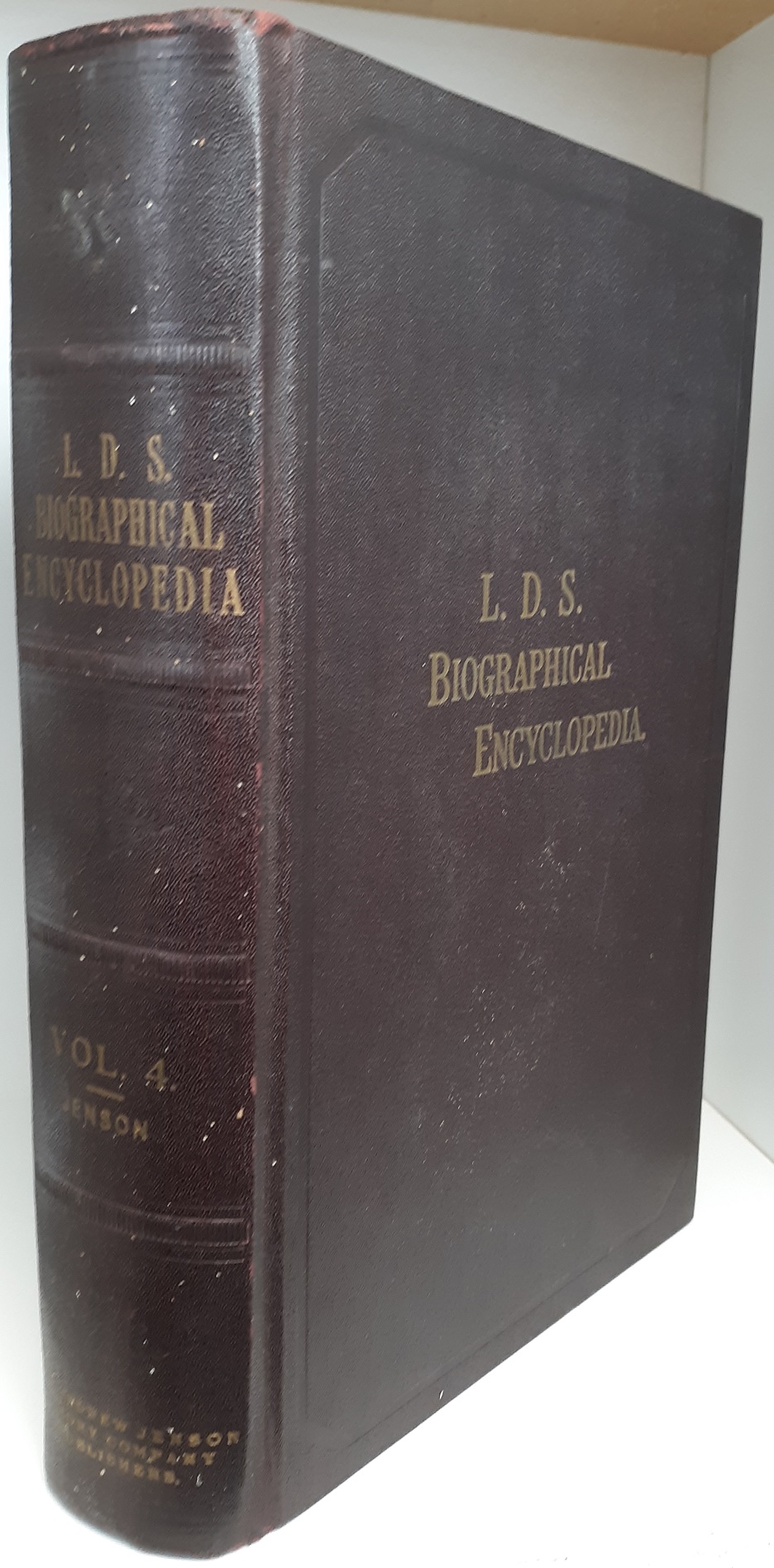 LDS Biographical Encyclopedia: Vol. 4 (1936) ~ by Andrew Jenson