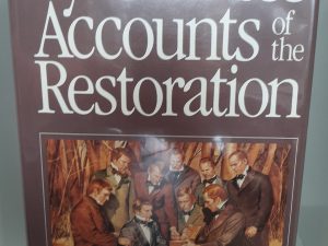 Eyewitness Accounts of the Restoration (1986) ~ by Milton V. Backman, Jr.