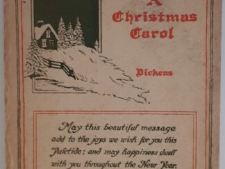 A Christmas Carol (Pamphlet) (1926) ~ by Charles Dickens