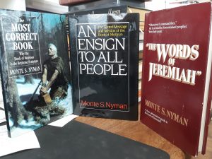 Collection of 3 Books by Monte S. Nyman (See Details)