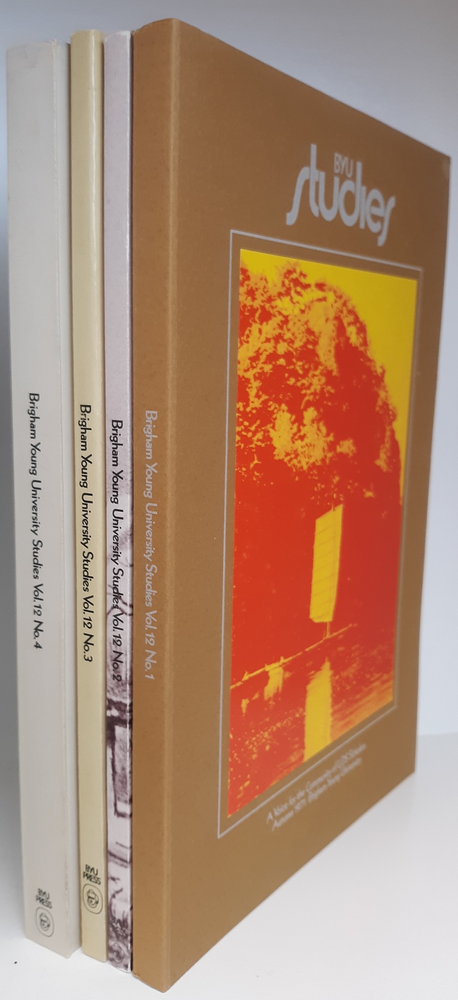 Brigham Young University Studies: Vol. 12 (4 Vol. Set)