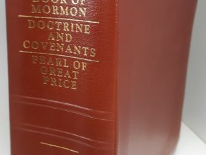 Brown Leather LDS Quadruple Combination (1994)