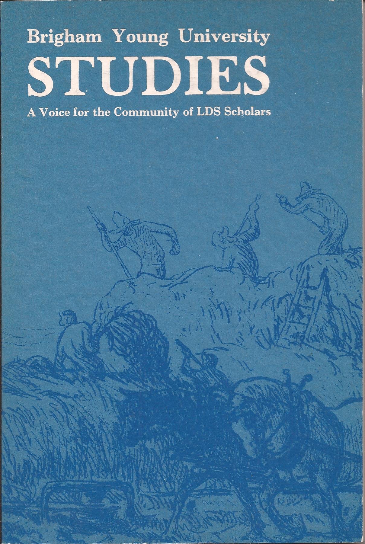 Brigham Young University — BYU Studies Volume 8, Number 4 — Summer 1968 — Single Issue